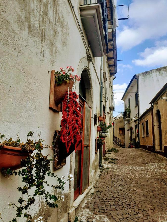 Le Origini Casa In Borgo Tipico Lucano Trivigno Kültér fotó